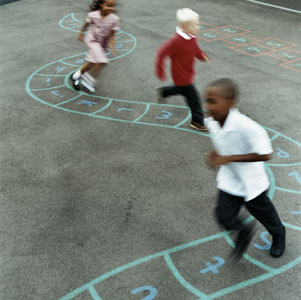 School children