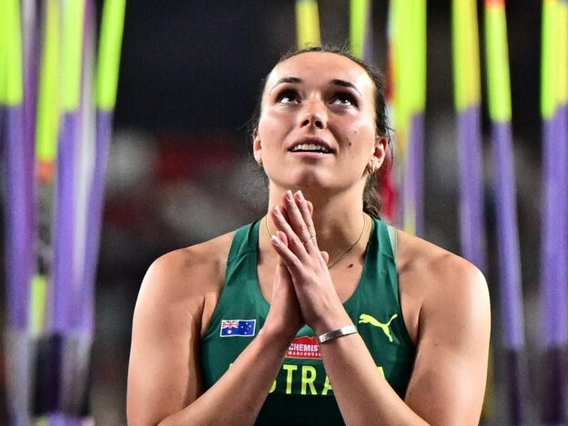 Dr Mackenzie Little is about 2.07 metres from Olympic glory